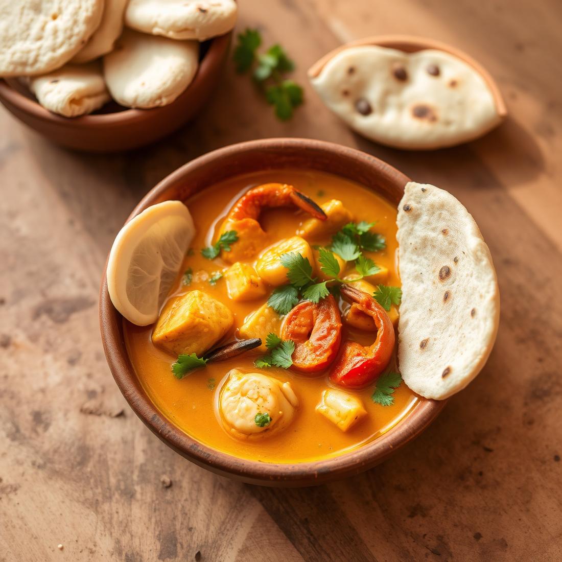Illustrative coastal seafood photograph